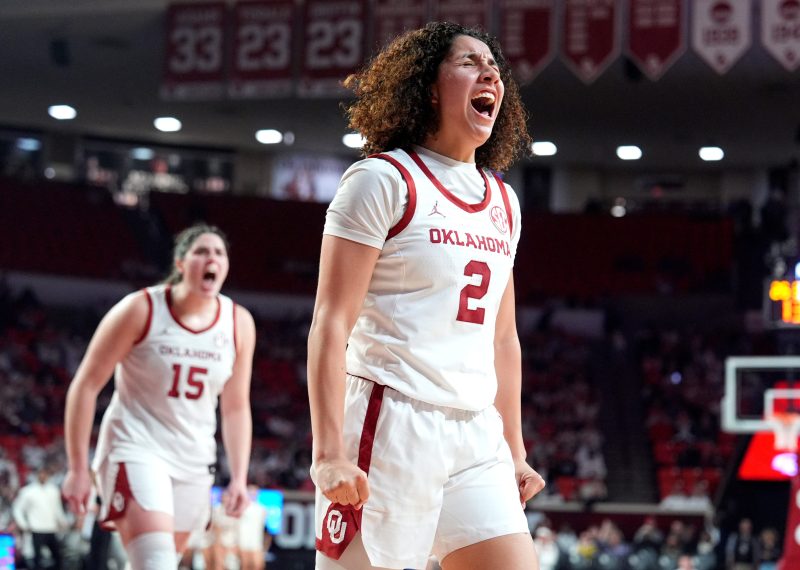 Oklahoma women’s basketball upsets No. 2 South Carolina in overtime